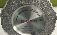 明升体育药业股份有限公司荣获2017中国医药行业人力资源创新大赛优秀案例奖