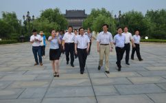 江西省委常委、省委宣传部部长姚亚平视察明升体育集团